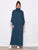 Lemon Tart Funnel Neck Detail Long Maxi Dress LTAMD219 - Blue