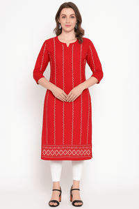 Lemon Tart LT25KC1 Embroidered Unstitched Cotton Kurti