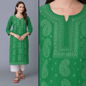 Lemon Tart LT25KC9 Embroidered Unstitched Cotton Kurti