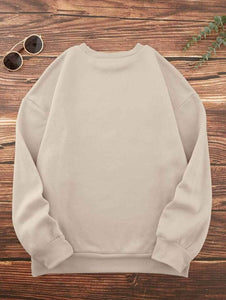 Lemon Tart Women's Printed Sweatshirt LTWPRSW3 - Cream