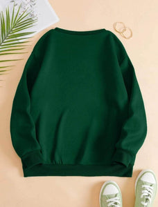 Lemon Tart Women's Printed Sweatshirt LTWPRSW5 - Green