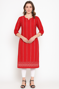 Lemon Tart LT25KC1 Embroidered Unstitched Cotton Kurti