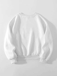 Fifth Avenue DIFT334 Printed Sweatshirt - White