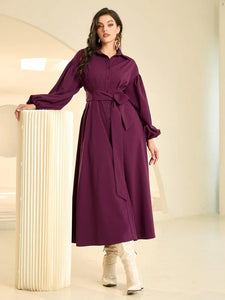Lemon Tart Button Detail Maxi Dress LTAMD684