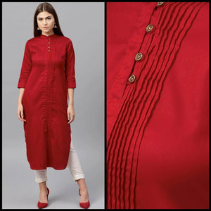 Lemon Tart Clothing LTK116 Pintuck Detail Stitched Kurti