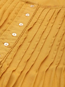 Lemon Tart Clothing LTK174 Pintuck Peplum Detail Stitched Kurti