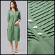 Lemon Tart Clothing LTK47 Pintuck Detail Kurti - Green
