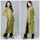 Lemonl Tart Clothing LTK49 Long Sleeve Kurti - Green