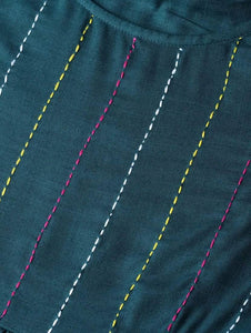 Lemon Tart Clothing LTK90 Contrast Stitch Detail Stitched Kurti