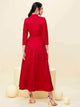 Lemon Tart Cut Out Detail Long Dress LTAMD668