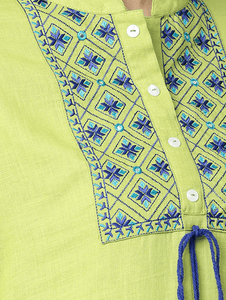 Lemon Tart CUTS17 Embroiderd Unstitched Cambric Kurti