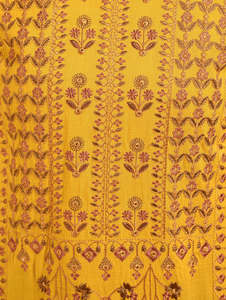 Lemon Tart CUTS213 Embroiderd Unstitched Cotton Kurti