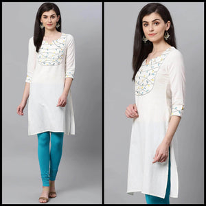 Lemon Tart CUTS298 Embroidered Unstitched Cotton Kurti