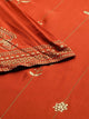 Lemon Tart CUTS372 Gold Foil Printed Unstitched Cambric Kurti