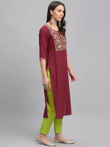 Lemon Tart CUTS378 Embroiderd Unstitched Cambric Kurti