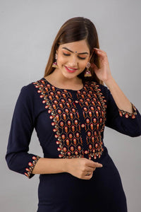 Lemon Tart CUTS382 Embroidered Unstitched Cotton Kurti