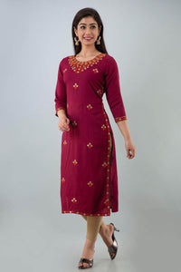 Lemon Tart CUTS420 Embroidered Unstitched Cotton Kurti