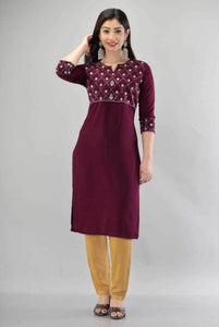 Lemon Tart CUTS451 Embroidered Unstitched Cotton Kurti