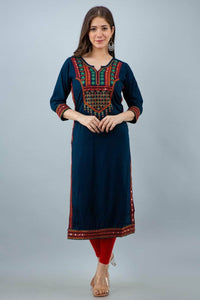 Lemon Tart CUTS489 Embroidered Unstitched Cotton Kurti