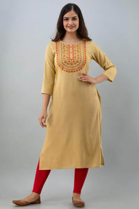 Lemon Tart CUTS491 Embroidered Unstitched Cotton Kurti