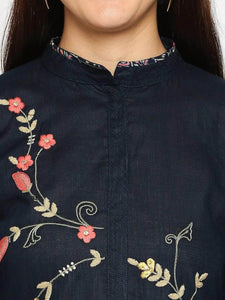 Lemon Tart CUTS508 Embroidered Unstitched Cotton Kurti