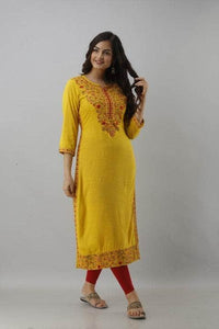 Lemon Tart CUTS530 Embroidered Unstitched Cotton Kurti