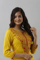 Lemon Tart CUTS530 Embroidered Unstitched Cotton Kurti