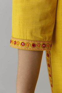 Lemon Tart CUTS530 Embroidered Unstitched Cotton Kurti
