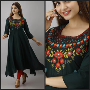 Lemon Tart CUTS545 Embroidered Unstitched Cotton Kurti