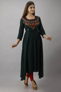 Lemon Tart CUTS545 Embroidered Unstitched Cotton Kurti