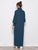 Lemon Tart Funnel Neck Detail Long Maxi Dress LTAMD219 - Blue