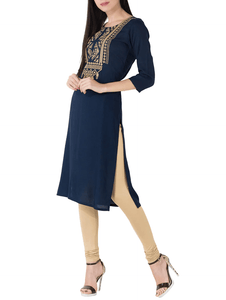 Lemon Tart KHLUS207 Embroiderd Unstitched Khaddar Kurti