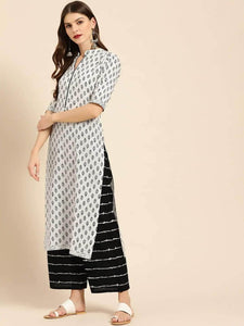 Lemon Tart KHLUS359 3 Piece Block Printed Unstitched Khaddar Suit with Khaddar Shawl