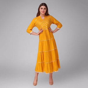 Lemon Tart Lace Detail Long Maxi Dress LTAMD33