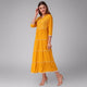 Lemon Tart Lace Detail Long Maxi Dress LTAMD33