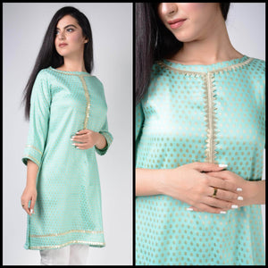 Lemon Tart LTJAC13 Brosiha Jacquard Lawn Unstitched Kurti