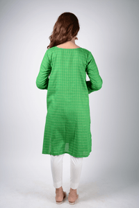 Lemon Tart LTJAC6 Brosiha Jacquard Cotton Unstitched Kurti