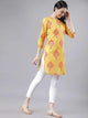 Lemon Tart LTSV3-Yel Staple Viscose Printed Kurti