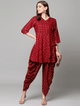 Lemon Tart LTUS35 2 Piece Gold Foil Printed Unstitched Set