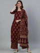 Lemon Tart LTUS517 3 Piece Gold Block Printed Unstitched Lawn Suit