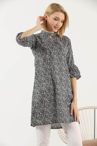 Lemon Tart LTUS609 Printed Lawn Unstitched Kurti