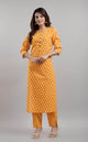 Lemon Tart LTUS705 3 Piece Block Printed Unstitched Lawn Suit