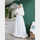 Lemon Tart Mesh Overlay Detail Maxi Long Dress LTAMD207 - White