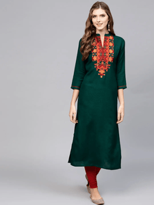 Lemon Tart MWUS01 Embroiderd Unstitched Marina Wool Kurti