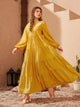 Lemon Tart Tiered Detail Long Maxi Dress LTAMD394