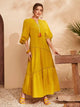 Lemon Tart Tiered Detail Maxi Dress LTAMD698