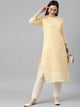 Lemon Tart Unstitched Cotton Chikankari Embroidered WLUF309 Kurti