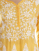 Lemon Tart Unstitched Cotton Chikankari Embroidered WLUF336 Kurti