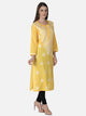 Lemon Tart Unstitched Cotton Chikankari Embroidered WLUF342 Kurti