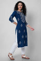 Lemon Tart Unstitched Cotton Chikankari Embroidered WLUF350 Kurti